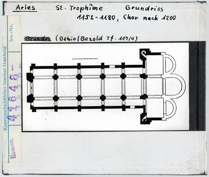 Vorschaubild Arles: St. Trophime, Grundriss 